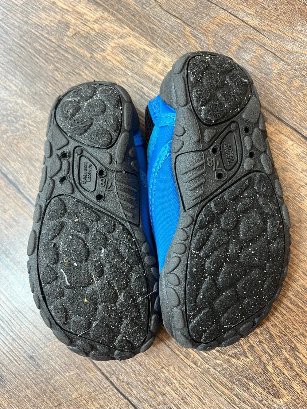 Kids Blue Water Shoes - Lightweight Slip-On